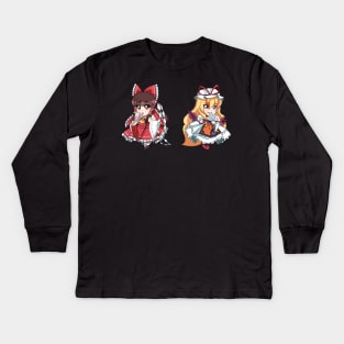 Reimu Hakurei Yukari Yakumo Kids Long Sleeve T-Shirt